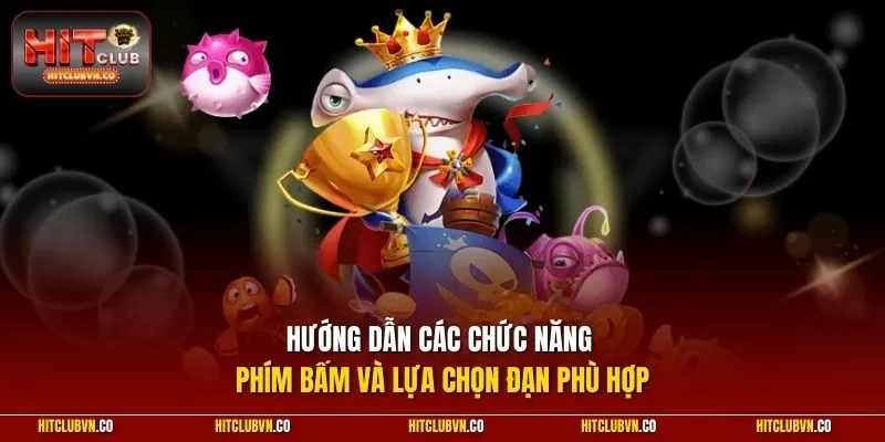 Hướng dẫn các chức năng phím bấm và lựa chọn đạn phù hợp